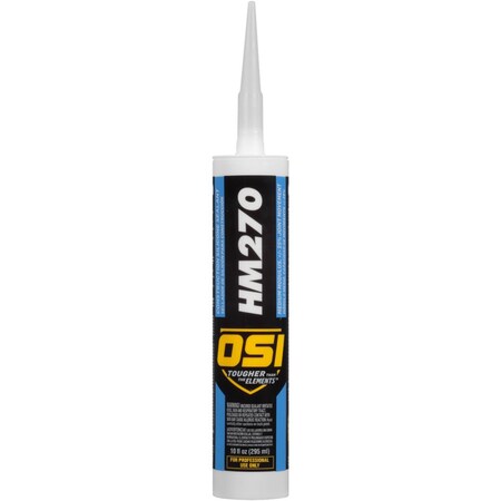 Osi HM270 White Silicone Construction Sealant 10 oz 1493960